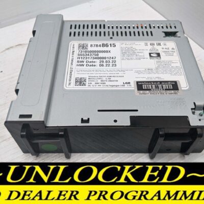 UNLOCKED 22-25 CHEVY SILVERADO OEM RADIO 87848615 IOR