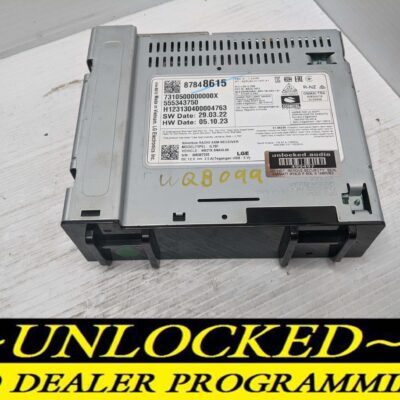 UNLOCKED 22-25 CHEVY SILVERADO OEM RADIO 87848615 IOR