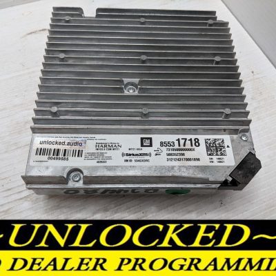 UNLOCKED 21-22 GMC YUKON INFOTAINMENT RADIO RECEIVER 85531718 IOT