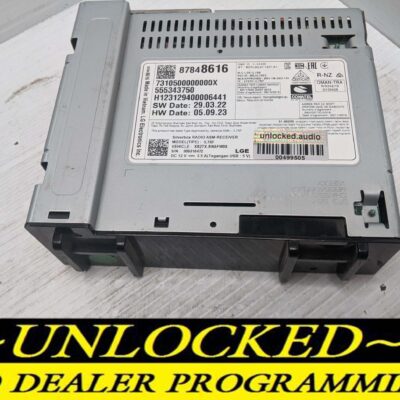 UNLOCKED 22-25 CHEVY SILVERADO OEM RADIO 87848616 IOR