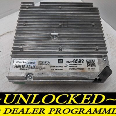 UNLOCKED 21-24 GMC SIERRA OEM INFOTAINMENT RADIO 85528592 IOS