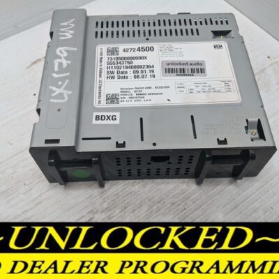 UNLOCKED 20-22 CHEVY SPARK OEM RADIO 42724500 IOR