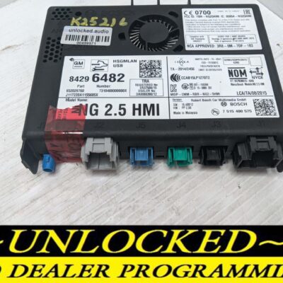 UNLOCKED 18-20 CHEVY GMC BUICK CADILLAC NG 2.5 HMI 84296482 IO6