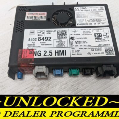 UNLOCKED 16-17 CHEVY GMC BUICK CADILLAC NG 2.5 HMI 84028492 IO6