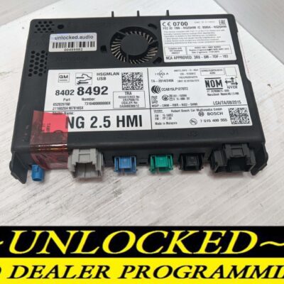 UNLOCKED 16-17 CHEVY GMC BUICK CADILLAC NG 2.5 HMI 84028492 IO6
