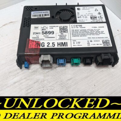 UNLOCKED 18-20 CHEVY GMC BUICK CADILLAC NG 2.5 HMI 23415899 IO6