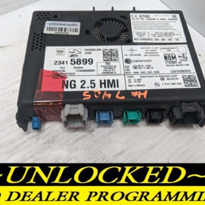 UNLOCKED 18-20 CHEVY GMC BUICK CADILLAC NG 2.5 HMI 23415899 IO6