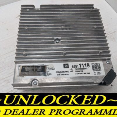 UNLOCKED 21-24 CHEVY SILVERADO TRAVERSE BLAZER TRAILBLAZER CAMARO INFOTAINMENT RADIO RECEIVER 86511119 IOU