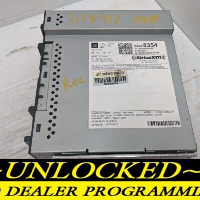 UNLOCKED 19-23 SILVERADO SIERRA COLORADO CANYON OEM RADIO 84988354 IOR