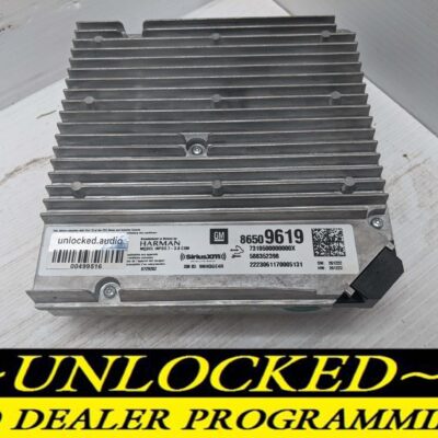 UNLOCKED 22-24 CHEVY SILVERADO TAHOE SUBURBAN INFOTAINMENT RADIO RECEIVER 86509619 IOK