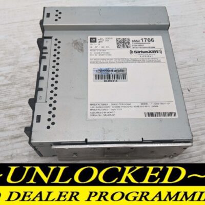 UNLOCKED 19-23 SILVERADO SIERRA COLORADO CANYON OEM RADIO 85521706 IOR