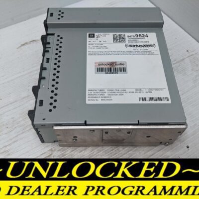 UNLOCKED 20-23 SILVERADO SIERRA CANYON COLORADO OEM RADIO 84799524 IOR