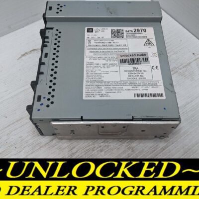 UNLOCKED 19-23 SILVERADO SIERRA COLORADO CANYON OEM RADIO 84762970 IOR
