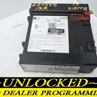 UNLOCKED 17 SILVERADO SIERRA TAHOE YUKON ESCALADE OEM RADIO MODULE 84222864 IO5