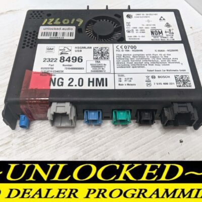 UNLOCKED 15-17 CHEVY GMC BUICK CADILLAC NG 2.0 HMI 23228496 IO6