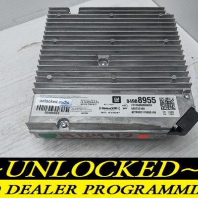 UNLOCKED 21-22 GMC YUKON DENALI INFOTAINMENT RADIO RECEIVER 84988955 IOT