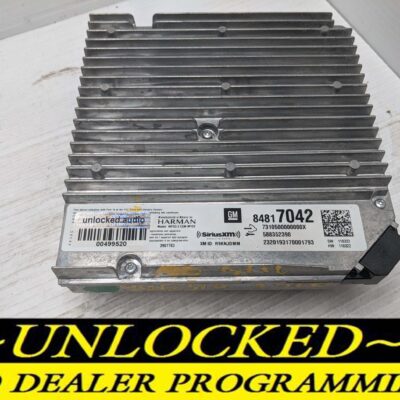 UNLOCKED 20-23 CHEVY SILVERADO TRAVERSE BLAZER TRAILBLAZER CAMARO INFOTAINMENT RADIO RECEIVER 84817042 IOS