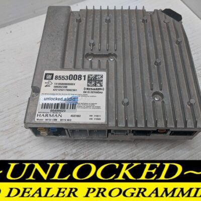 UNLOCKED 19-23 GMC CHEVY CADILLAC INFOTAINMENT RADIO RECEIVER 85530081 IOS