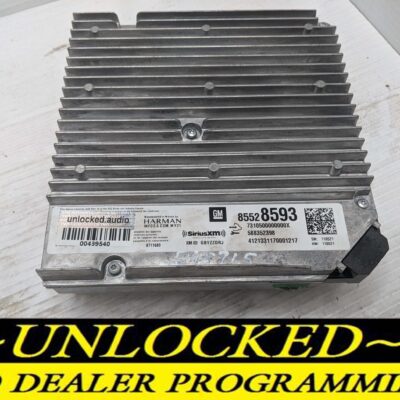 UNLOCKED 21-22 GMC SIERRA INFOTAINMENT RADIO RECEIVER 85528593 IOT