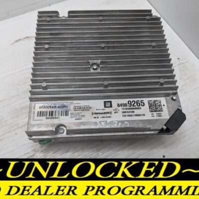 UNLOCKED 21-22 CHEVY SILVERADO INFOTAINMENT RADIO RECEIVER 84989265 IOT