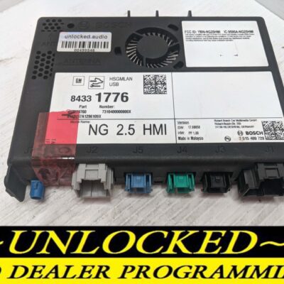 UNLOCKED 18-20 CHEVY GMC BUICK CADILLAC NG 2.5 HMI 84331776 IO6