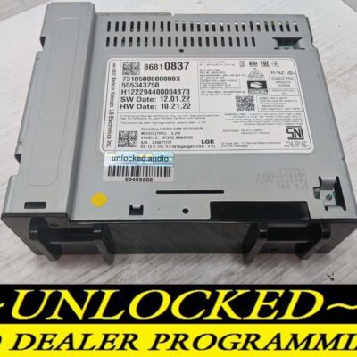 UNLOCKED 21-24 MALIBU EQUINOX TERRAIN TRAILBLAZER ENCORE GX OEM RADIO 86810837 IOR