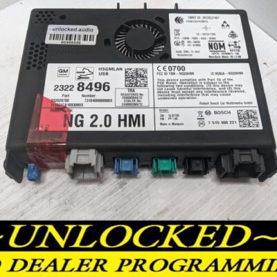 UNLOCKED 15-17 CHEVY GMC BUICK CADILLAC NG 2.0 HMI 23228496 IO6