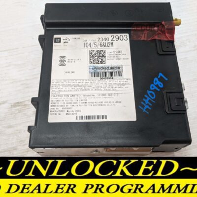 UNLOCKED 16-17 CHEVY CADILLAC GMC OEM RADIO MODULE 23402903