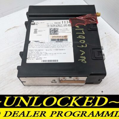 UNLOCKED 17-19 CHEVY OEM RADIO 84361174 IO5 UQ3