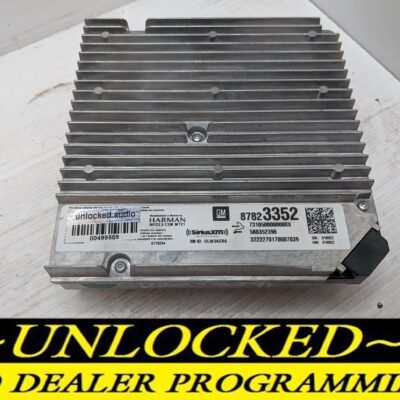 UNLOCKED 2023 SIERRA INFOTAINMENT RADIO RECEIVER 87823353 IOT