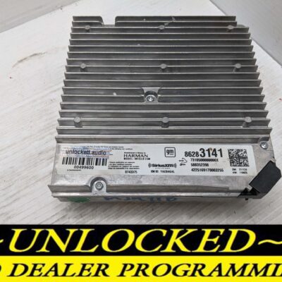 UNLOCKED 22-25 GMC SIERRA DENALI INFOTAINMENT RADIO RECEIVER 86283141 IOK