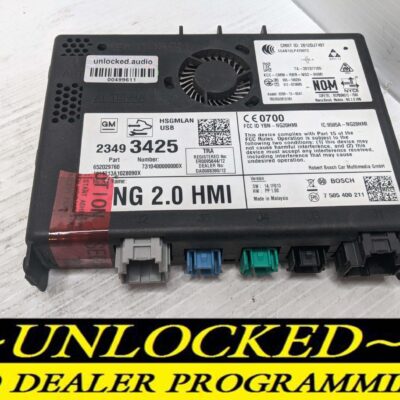 UNLOCKED 15-16 CHEVY GMC BUICK CADILLAC NG 2.0 HMI 23493425 IO5