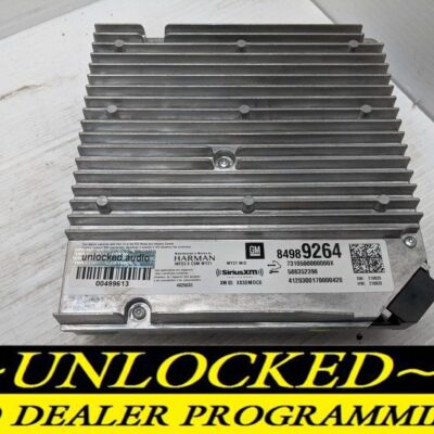 UNLOCKED 21-24 CHEVY SILVERADO OEM INFOTAINMENT RADIO 84989264 IOS