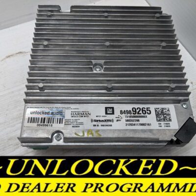 UNLOCKED 21-22 CHEVY SILVERADO INFOTAINMENT RADIO RECEIVER 84989265 IOT