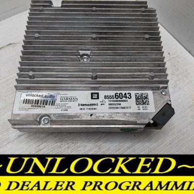 UNLOCKED 2021 2022 CHEVY SILVERADO INFOTAINMENT RADIO RECEIVER 85556043 IOT