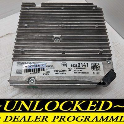UNLOCKED 22-25 GMC SIERRA SLE INFOTAINMENT RADIO RECEIVER 86283141 IOK