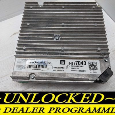 UNLOCKED 2020 2022 CADILLAC XT6 INFOTAINMENT RADIO RECEIVER 84817043 IOT