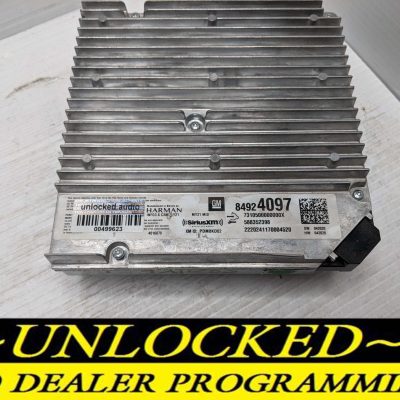UNLOCKED 21-24 CADILLAC XT5 OEM INFOTAINMENT RADIO 84924097 IOS