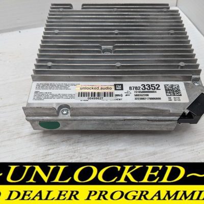 UNLOCKED 22-23 CHEVY TRAVERSE GMC ACADIA DENALI INFOTAINMENT RADIO RECEIVER 87823352 IOU