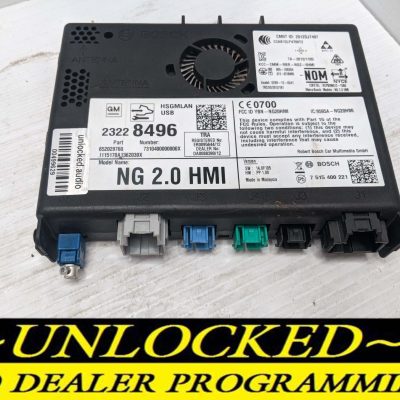 UNLOCKED 15-17 CHEVY GMC BUICK CADILLAC NG 2.0 HMI 23228496 IO6