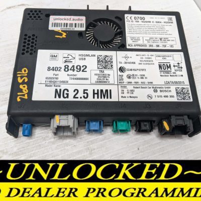 UNLOCKED 16-17 CHEVY GMC BUICK CADILLAC NG 2.5 HMI 84028492 IO6