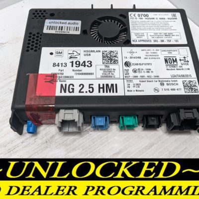 UNLOCKED 18-20 CHEVY GMC BUICK CADILLAC NG 2.5 HMI 84131943 IO6