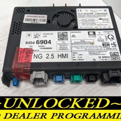 UNLOCKED 18-20 CHEVY GMC BUICK CADILLAC NG 2.5 HMI 84546904 IO6