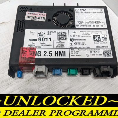 UNLOCKED 16-17 CHEVY GMC BUICK CADILLAC NG 2.5 HMI 84089011 IO6