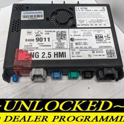 UNLOCKED 16-17 CHEVY GMC BUICK CADILLAC NG 2.5 HMI 84089011 IO6
