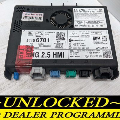 UNLOCKED 17-20 CHEVY GMC BUICK CADILLAC NG 2.5 HMI 84156701 IO6