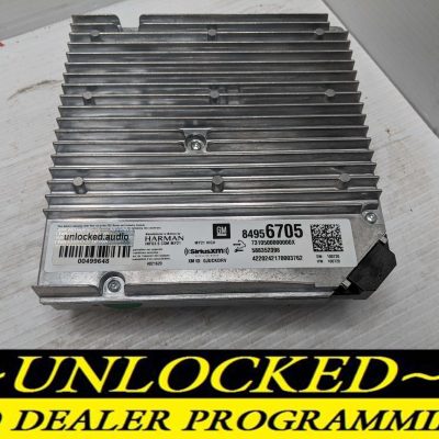 UNLOCKED 21-23 GMC YUKON INFOTAINMENT RADIO RECEIVER 84956705 IOT UQP
