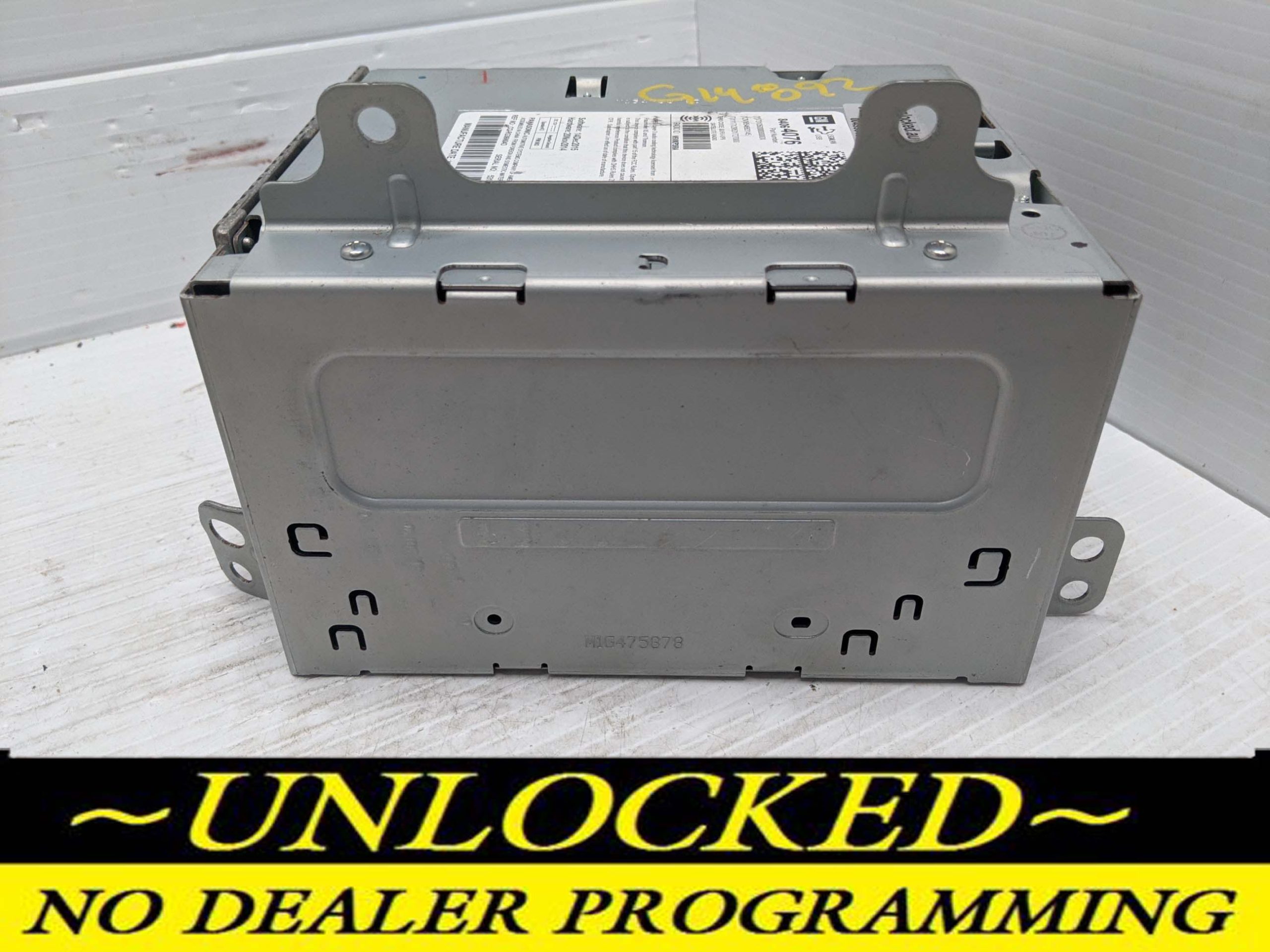 UNLOCKED 16-17 CRUZE EQUINOX TERRAIN OEM RADIO 84064076 UFU