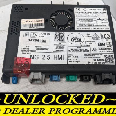 UNLOCKED 18-20 CHEVY GMC BUICK CADILLAC NG 2.5 HMI 84296482 IO6