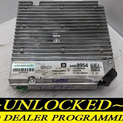 UNLOCKED 21-25 GMC YUKON INFOTAINMENT RADIO RECEIVER 84988954 IOS